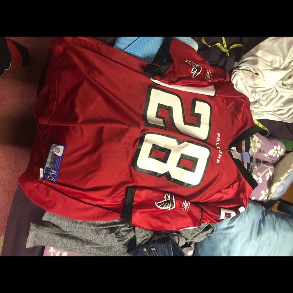 Warrick Dunn Atlanta Falcons Jersey never worn